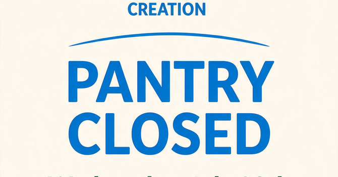 Pantry is Closed! image