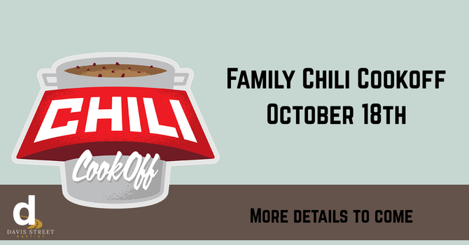 Family Chili Cookoff