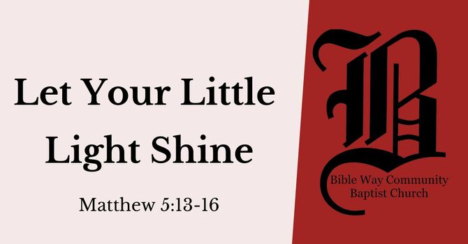 Let Your Little Light Shine