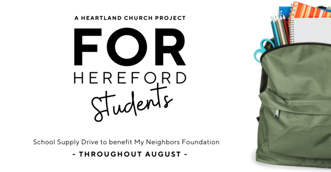School Supply Drive