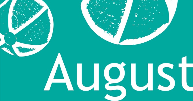 August Newsletter