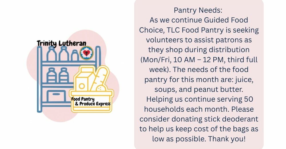 TLC Food Pantry 