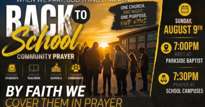 Community Back to School Prayer