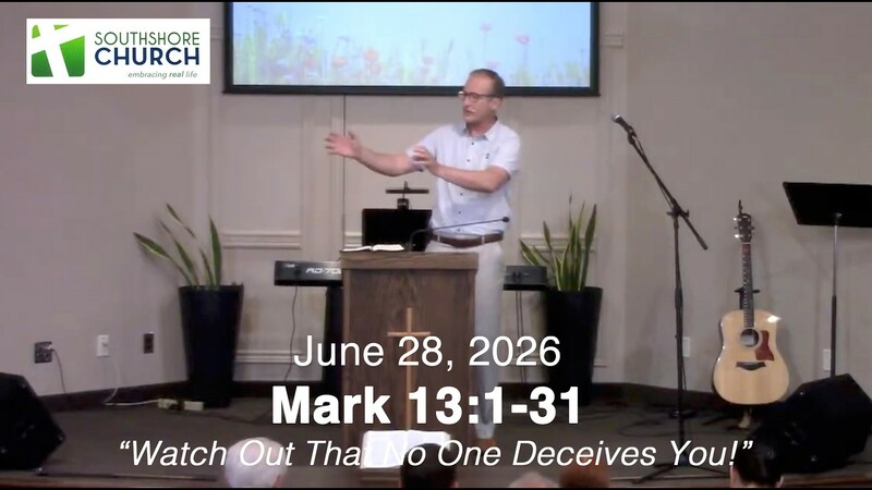"Watch Out That No One Deceives You!" 