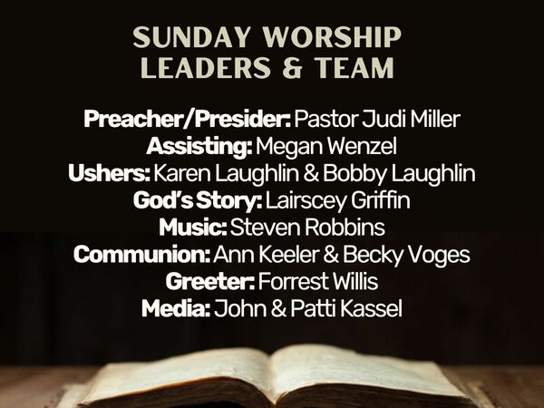 Leading us in Worship