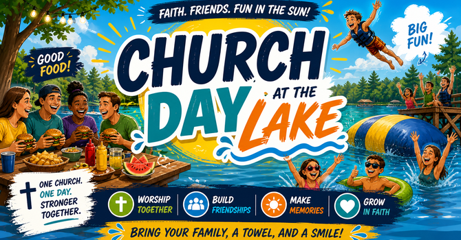 Church Day at the Lake
