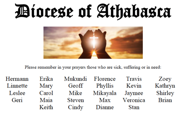 Diocesan Prayers