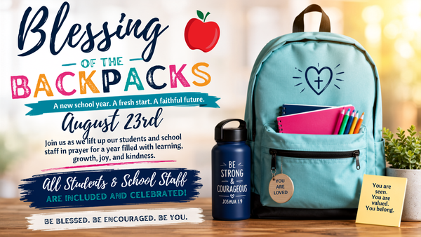 Blessing of the Backpacks