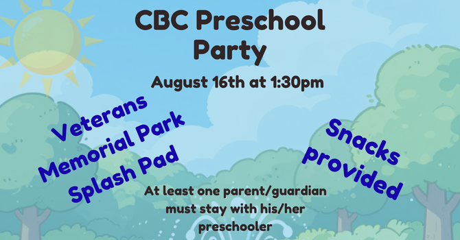 Preschool Party