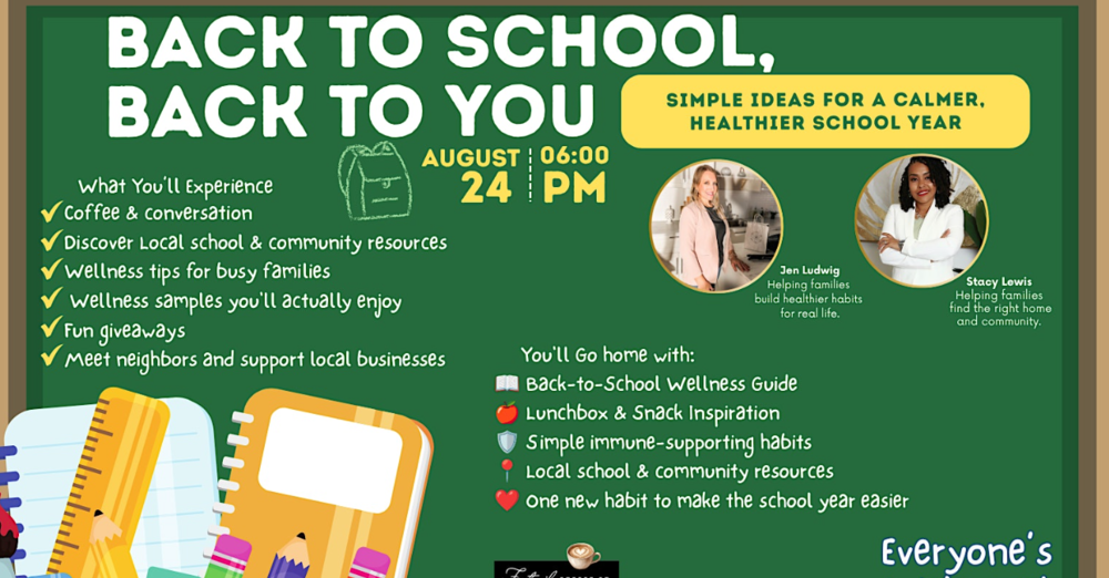 Back to School...Back to You