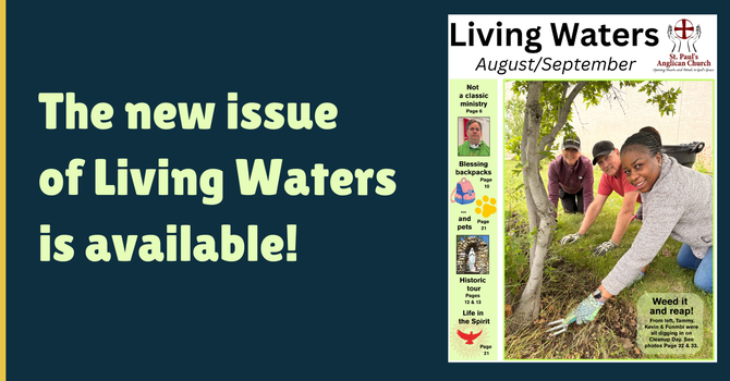  Living Waters  - August / September Edition image