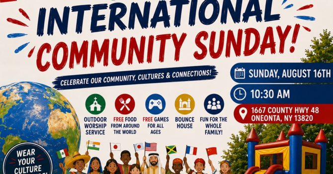 INTERNATIONAL COMMUINITY SUNDAY