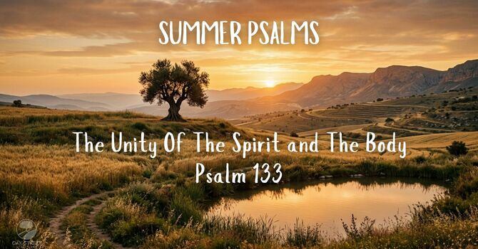 The Unity Of The Spirit And The Body