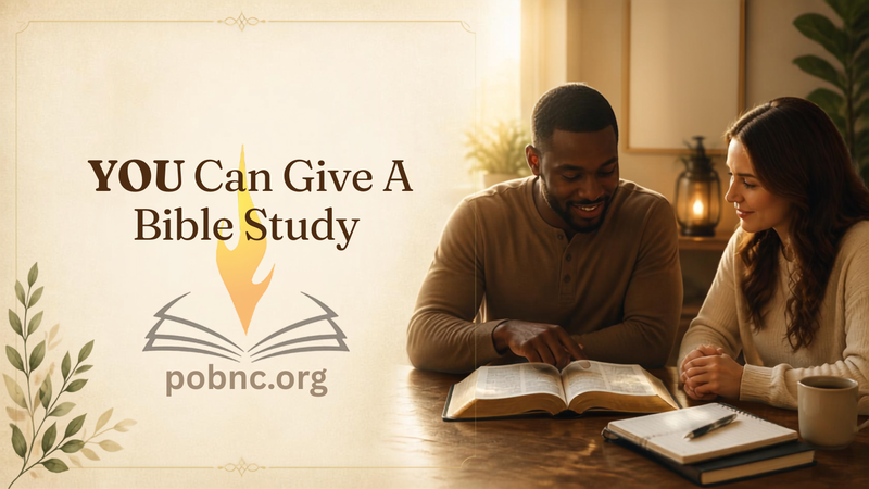 YOU Can Give A Bible Study