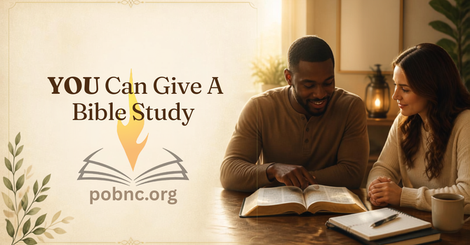 YOU Can Give A Bible Study