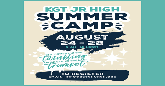 Jr High Summer Camp image