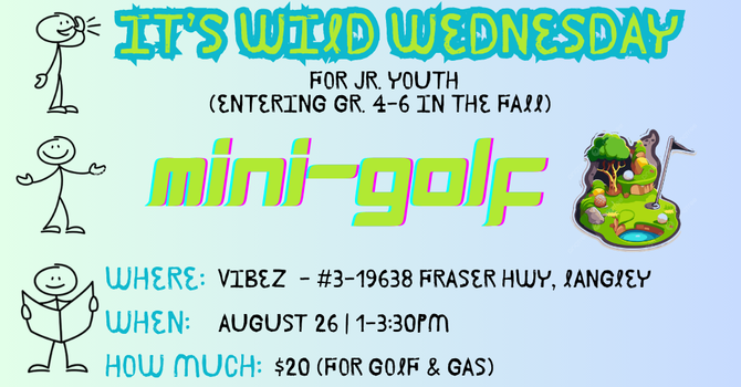 Jr. Youth - Wild Wednesday - Mini-Golf