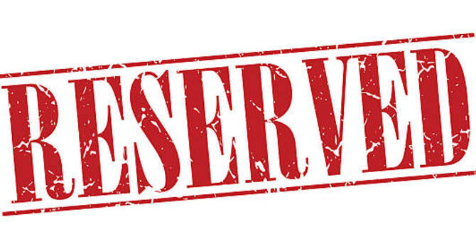 Social Hall Reserved (Gaskins)