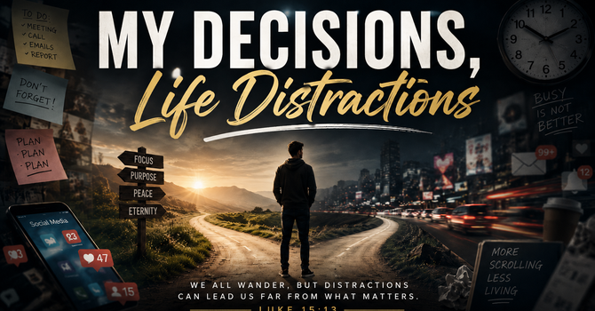 "My Decisions, Life Distractions" 