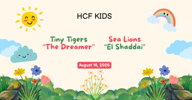 Sunday Children's Ministry