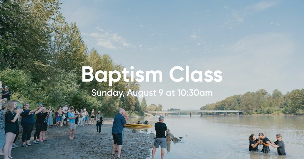 Baptism Class