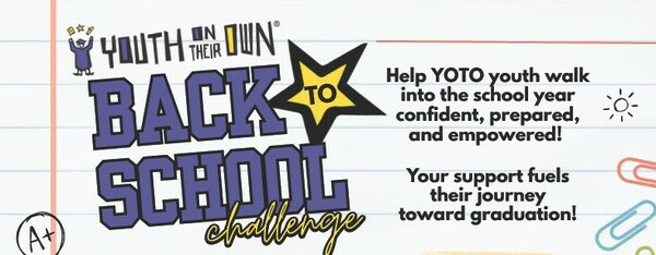 Youth on Their Own – Back to School drive