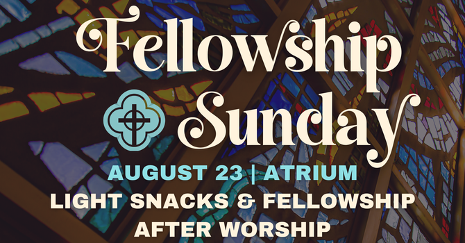 Fellowship Sunday