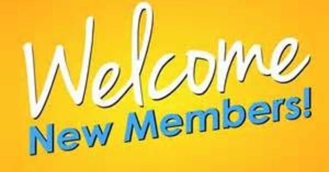 New Member Welcome