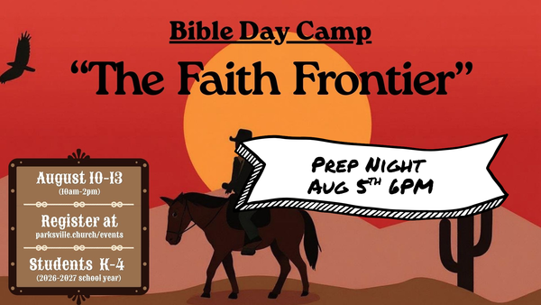 Summer Bible Day Camp - Prep Night
