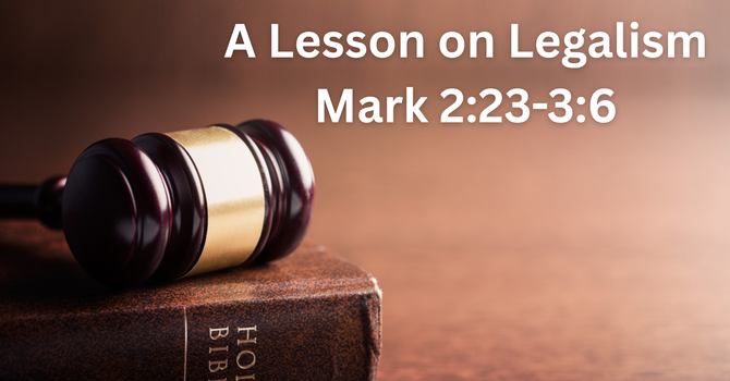 A Lesson on Legalism