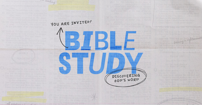 Wednesday Bible Study