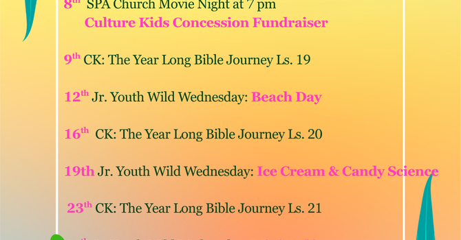 Culture Kids & Jr. Youth