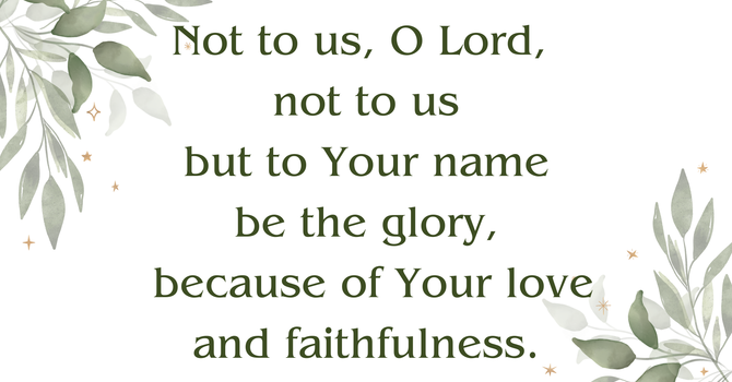 Verse of the Week!