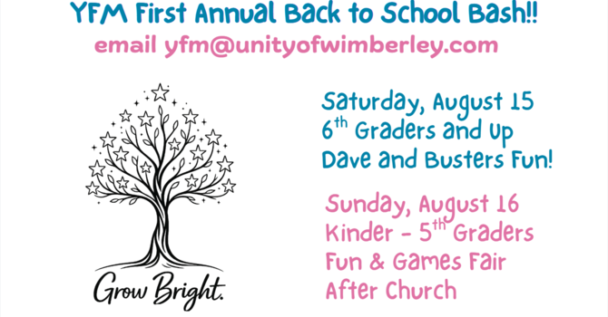 Back to School Indoor Fair for Kinder - 5th Grade