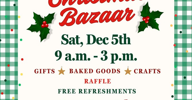 113th Annual Christmas Bazaar