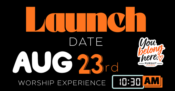 Launch Date is Here-Aug 23rd image