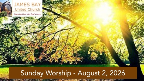 Sunday Worship Service: "Summer Light" Series, Sunday 4 