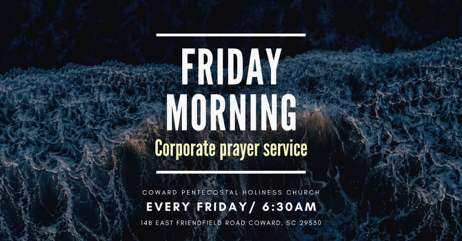 Corporate time of prayer 