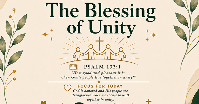 The Blessing of Unity image