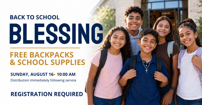 Back to School Blessing