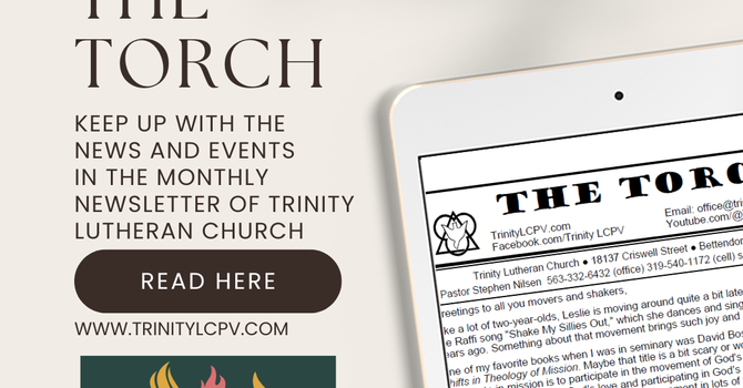 The Torch Newsletter - August 2026 image