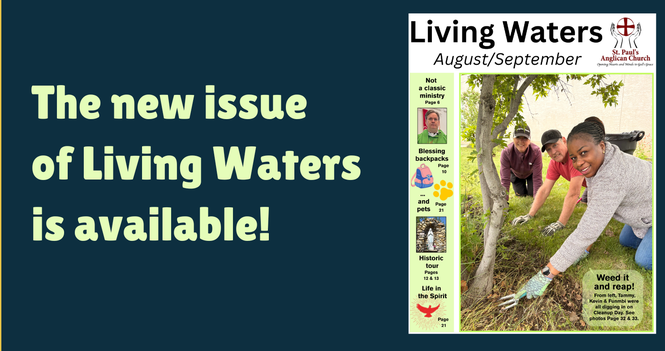  Living Waters  - August / September Edition