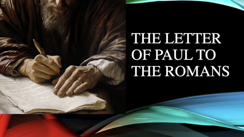 God's Rescue Plan - Paul's letter to the Romans