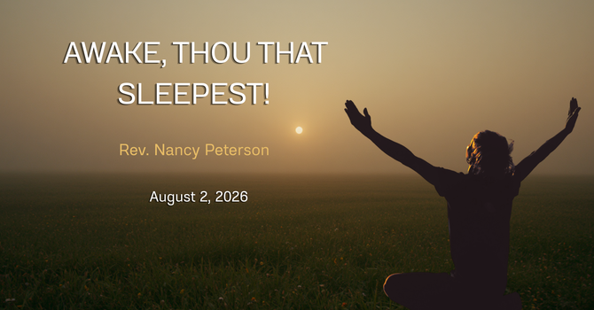 Awake, Thou That Sleepest
