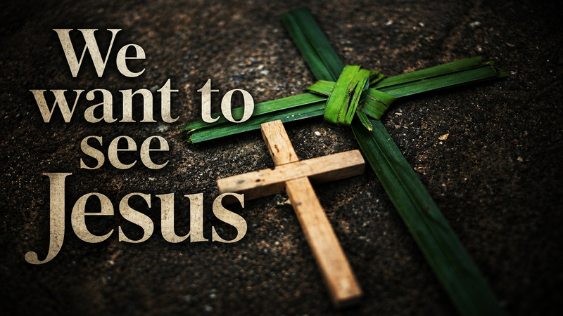 We want to see Jesus