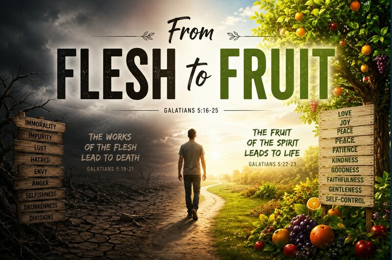 From Flesh to Fruit