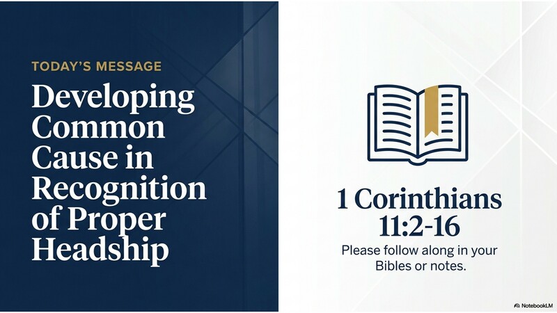 Developing Common Cause in Recognition of Proper Headship