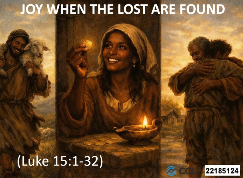 JOY WHEN THE LOST ARE FOUND