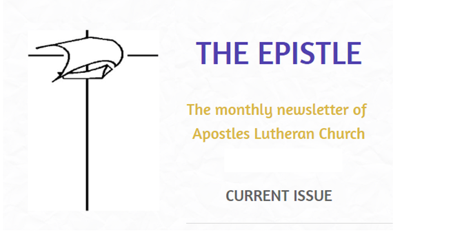 Epistle Newsletter - August 2026 image