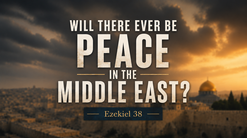 Will There Ever Be Peace in The Middle East?